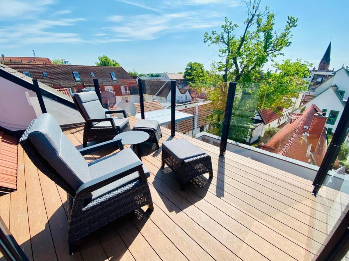 Sonnenschein, Direkt Am Alten Strom Rostock Bagian luar foto